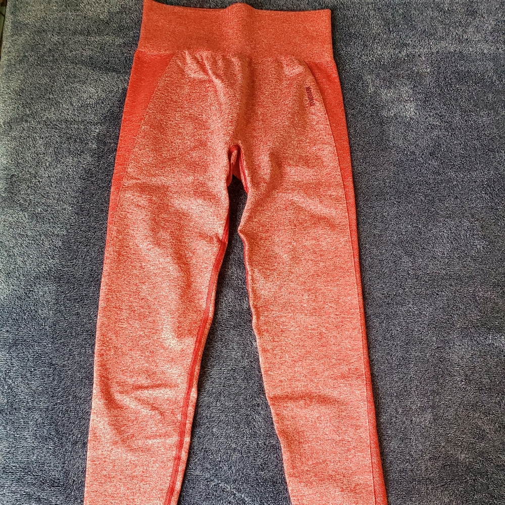 Gymshark Red marl leggings Medium